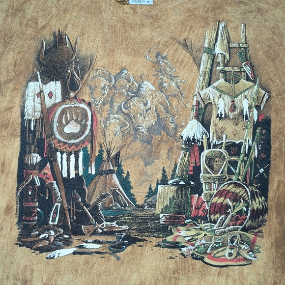 Ragtops Native American Tee (M) - Picture 3 of 8